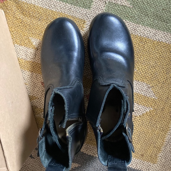 No. 6 Clog Buckle Boot Size 39 with shearling insert - Picture 6 of 11